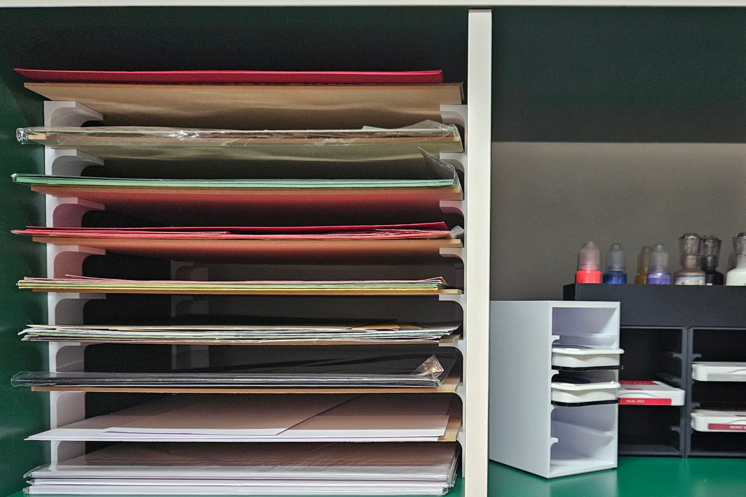 12x12 paper storage for cubes
