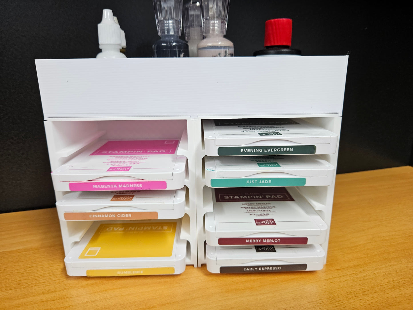 Stampin up Ink pad storage set