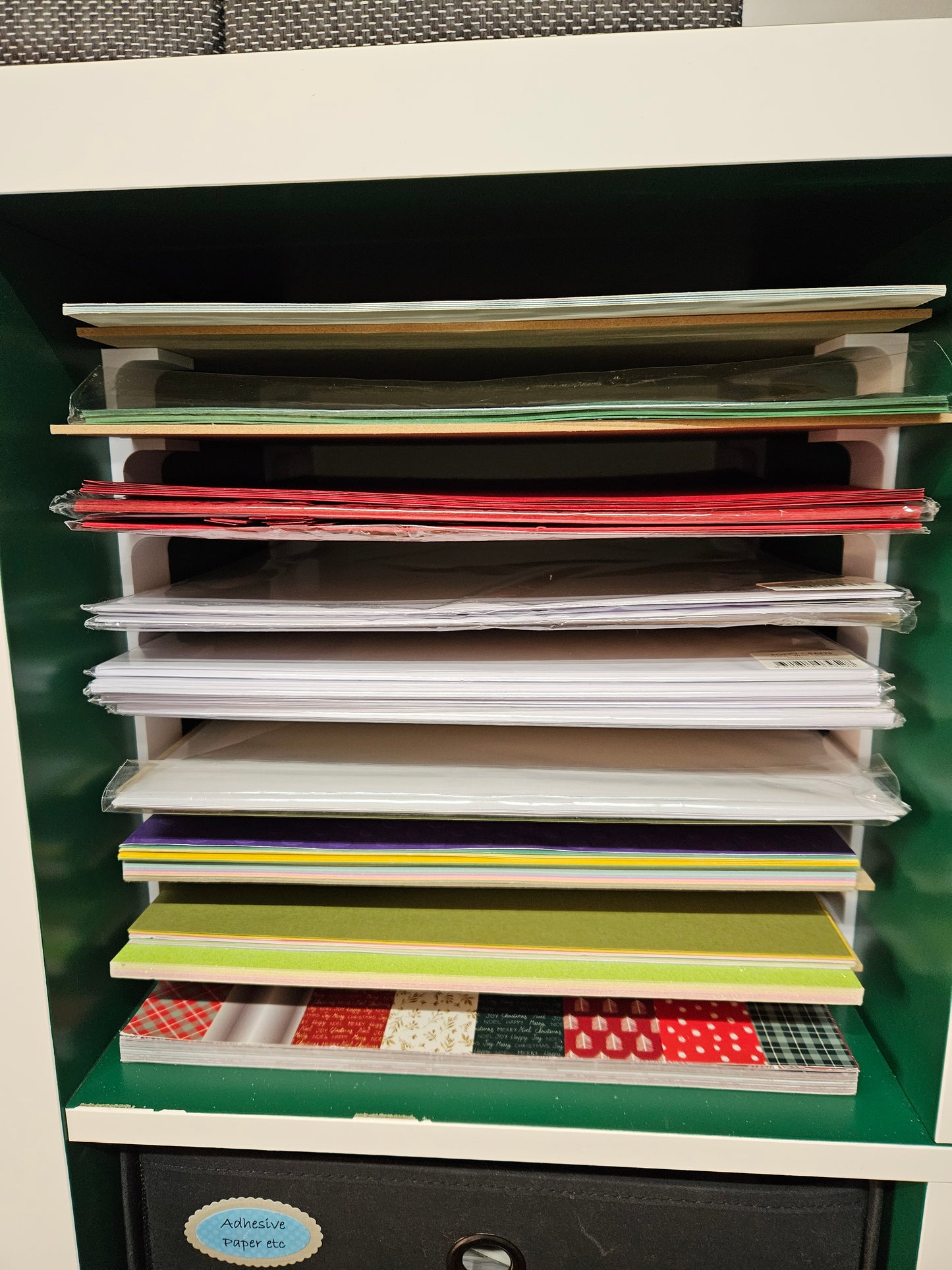 12”x12” paper storage system, for Ikea ‘Kallax’