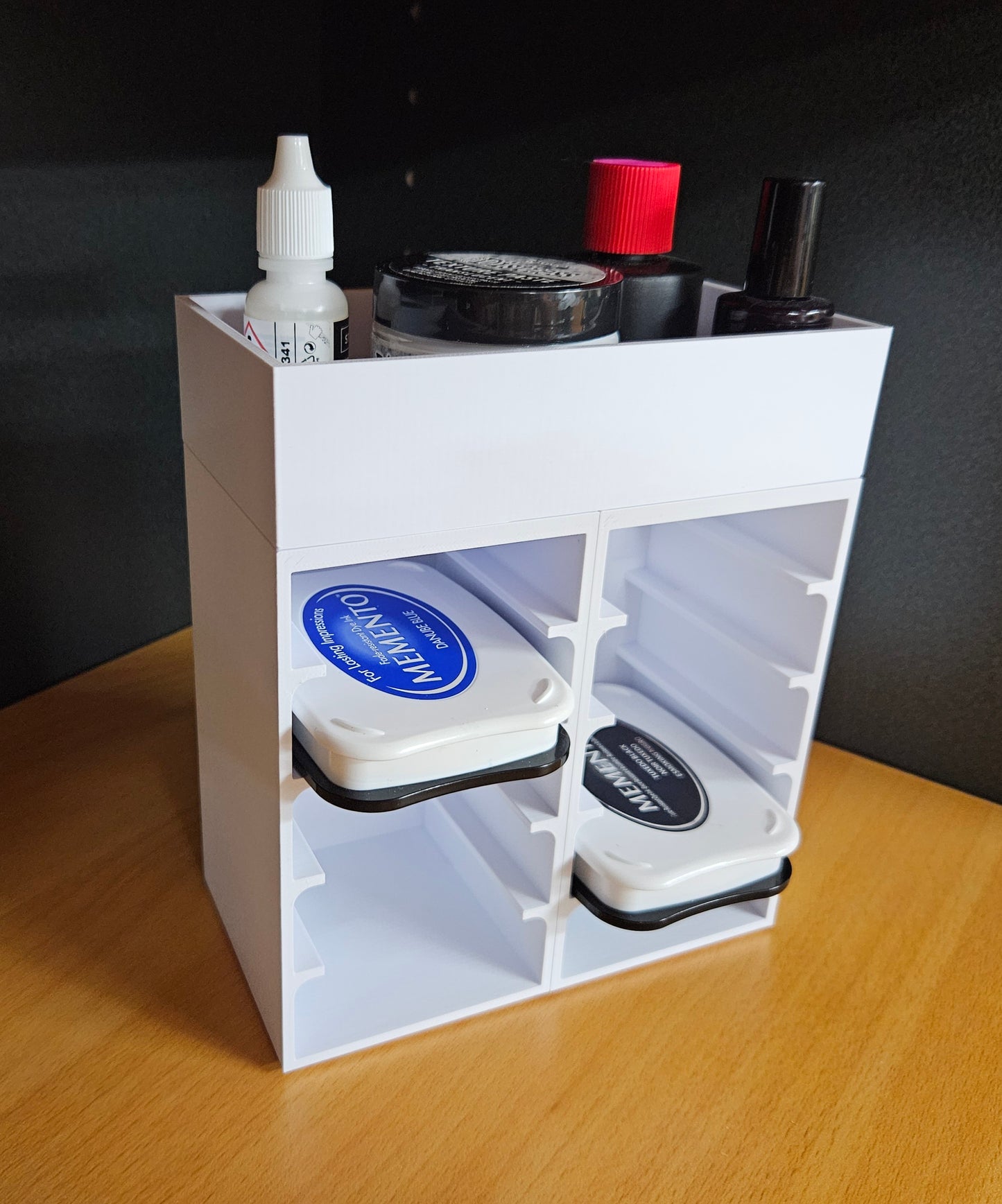 Memento ink pad storage unit