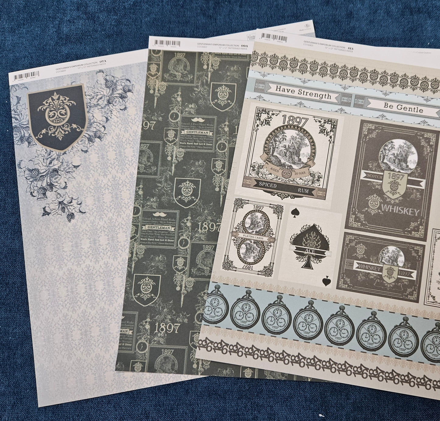Couture Creations Gentlemans Emporium Paper