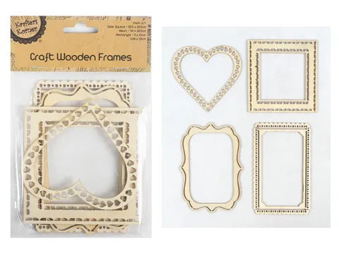 Craft wooden frames