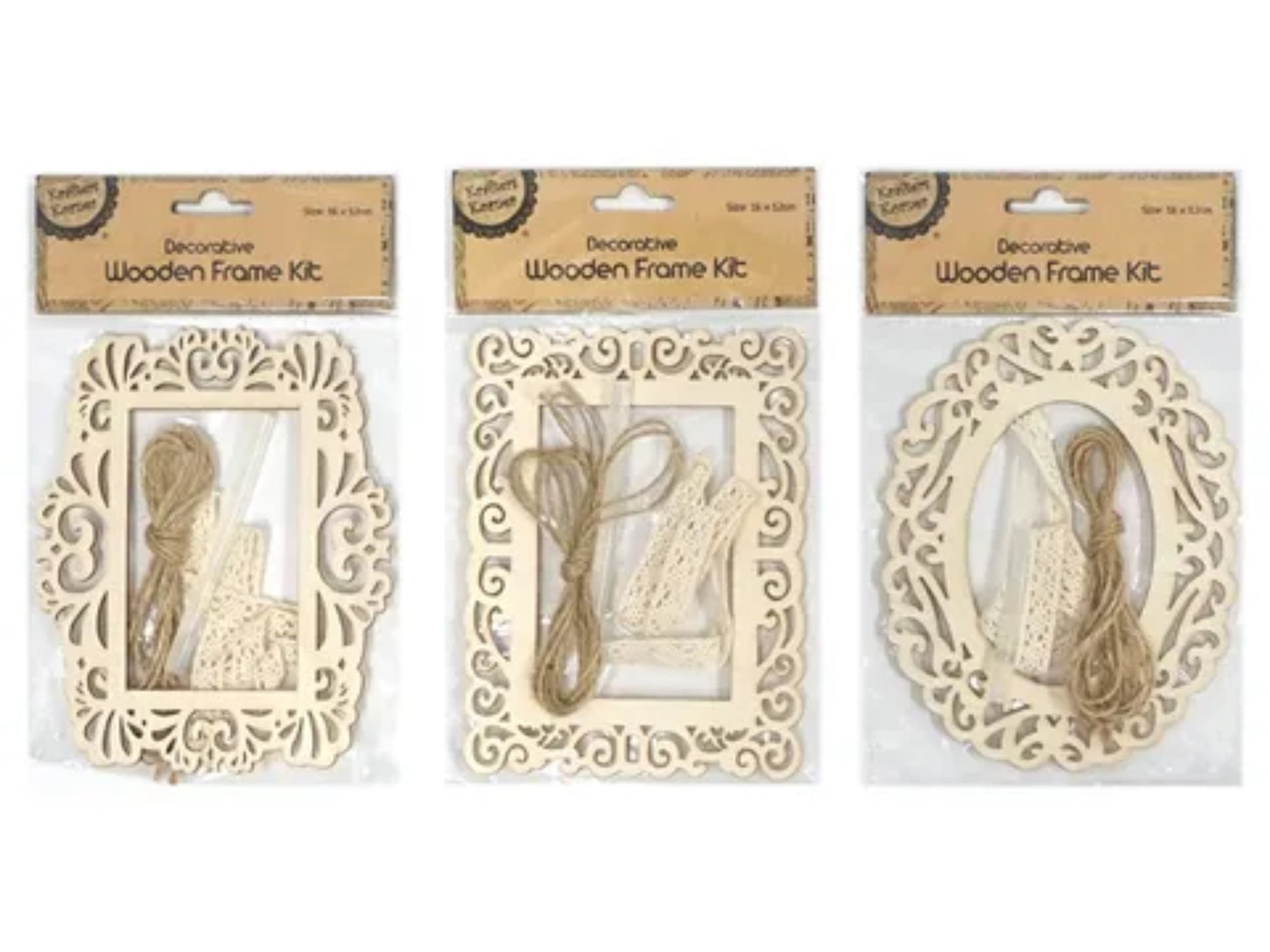 FANCY WOODEN DECORATIVE FRAME