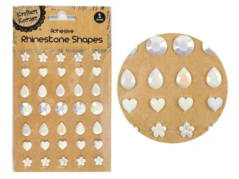 ADHESIVE RHINESTONE SHAPES