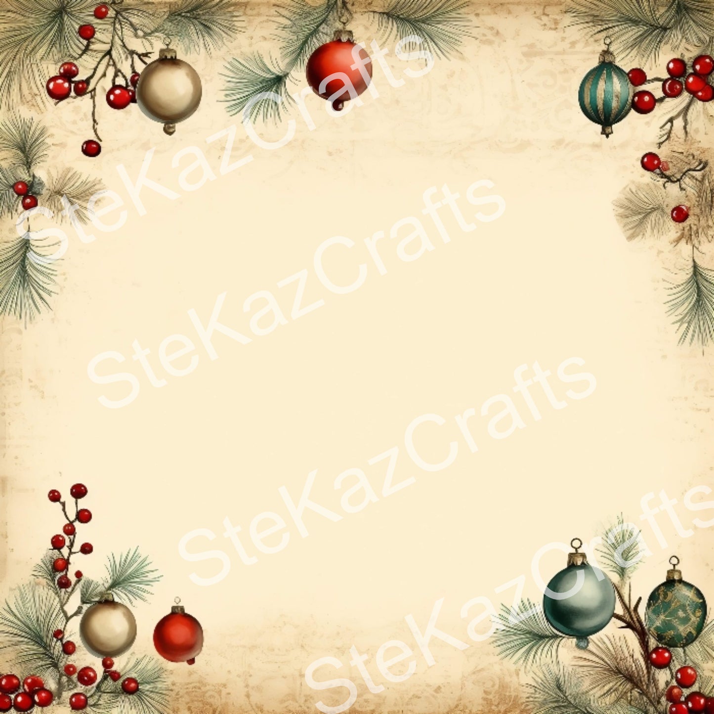 Unique Xmas papers featuring a Steam Punk theme