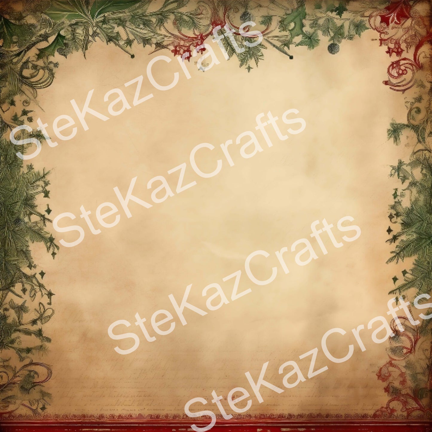 Unique Xmas papers featuring a Steam Punk theme