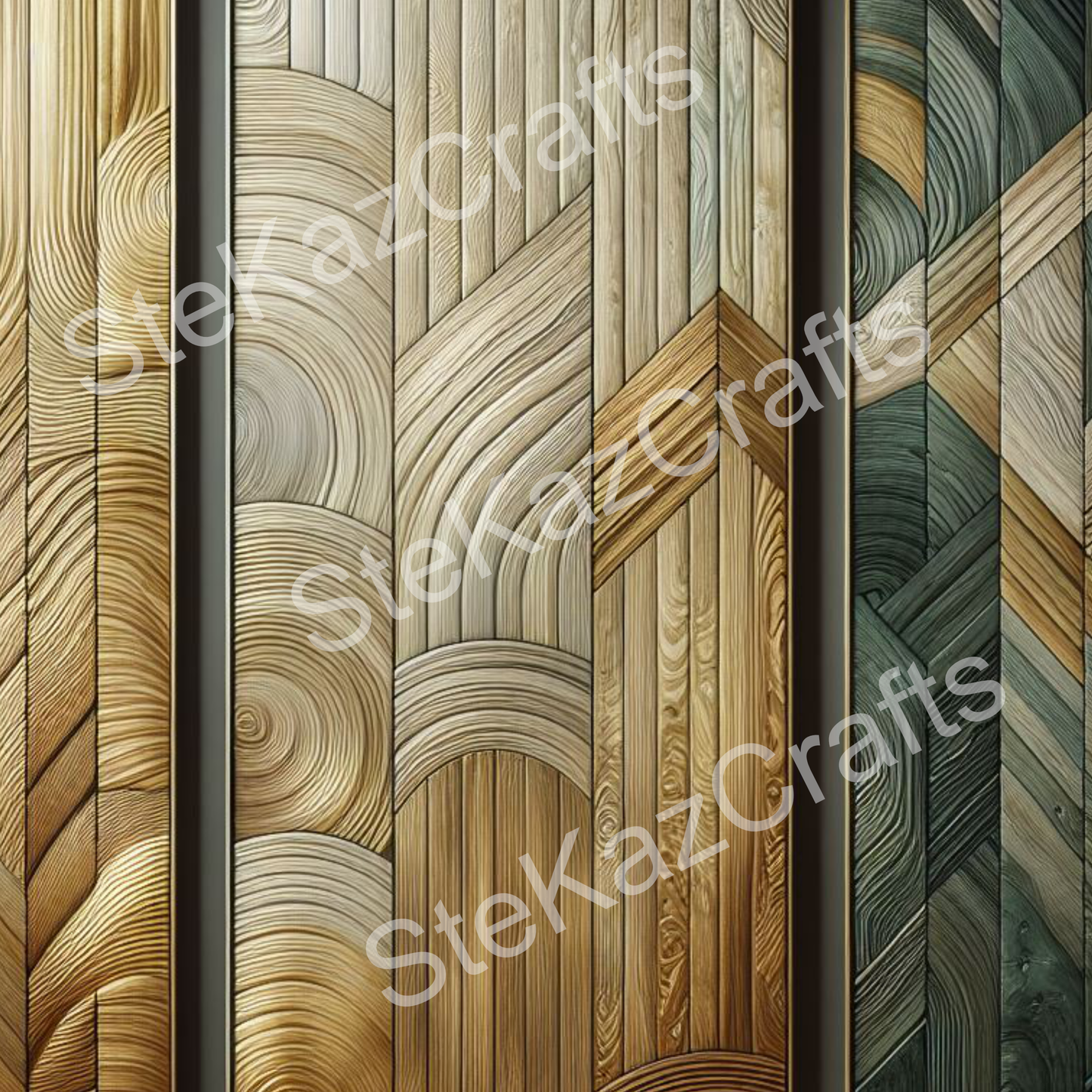 Paper pack Woodgrain Bouquet 003
