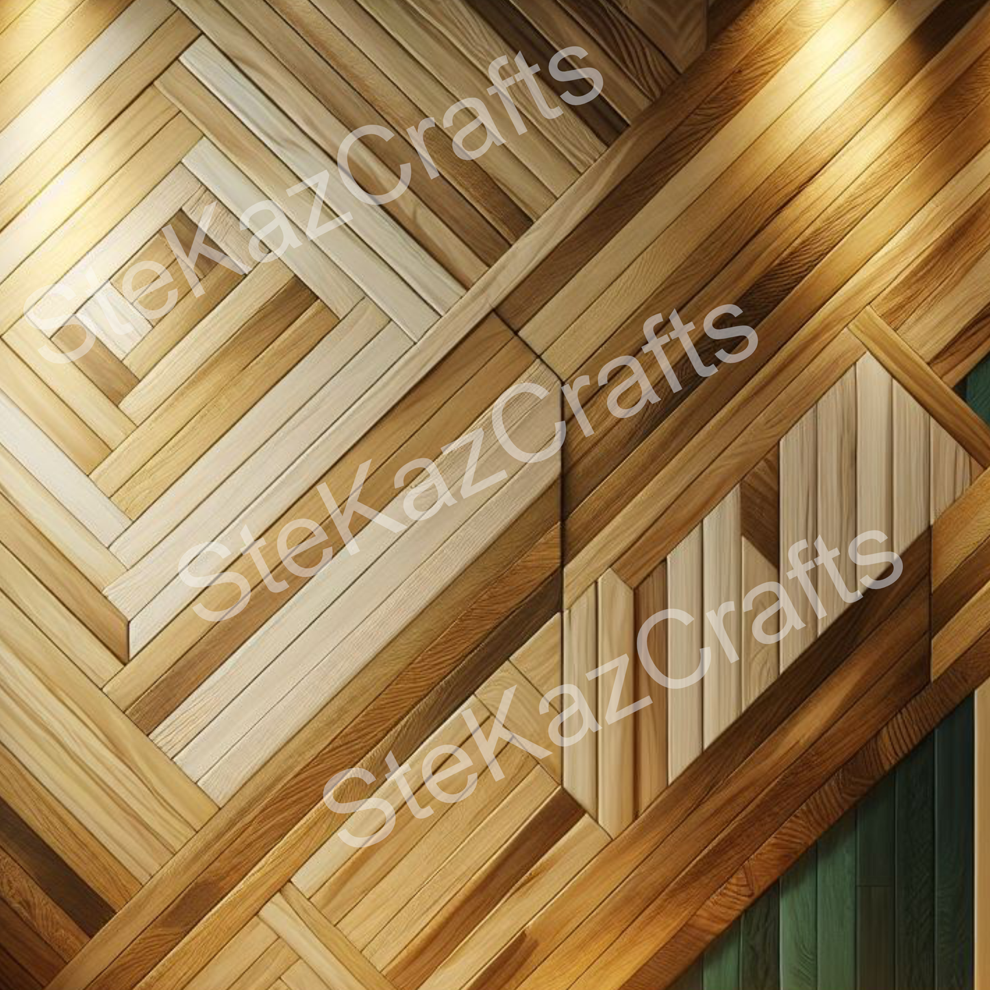 Paper pack Woodgrain Bouquet 003