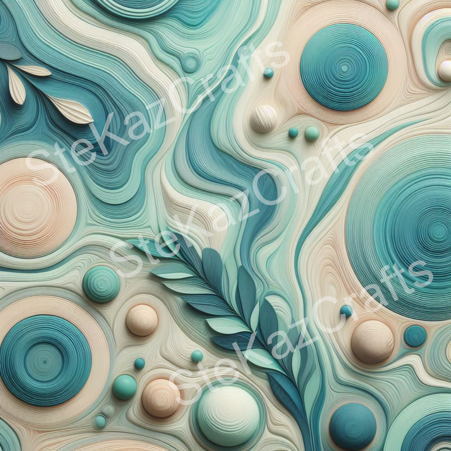 Paper pack Woodgrain Bouquet 004