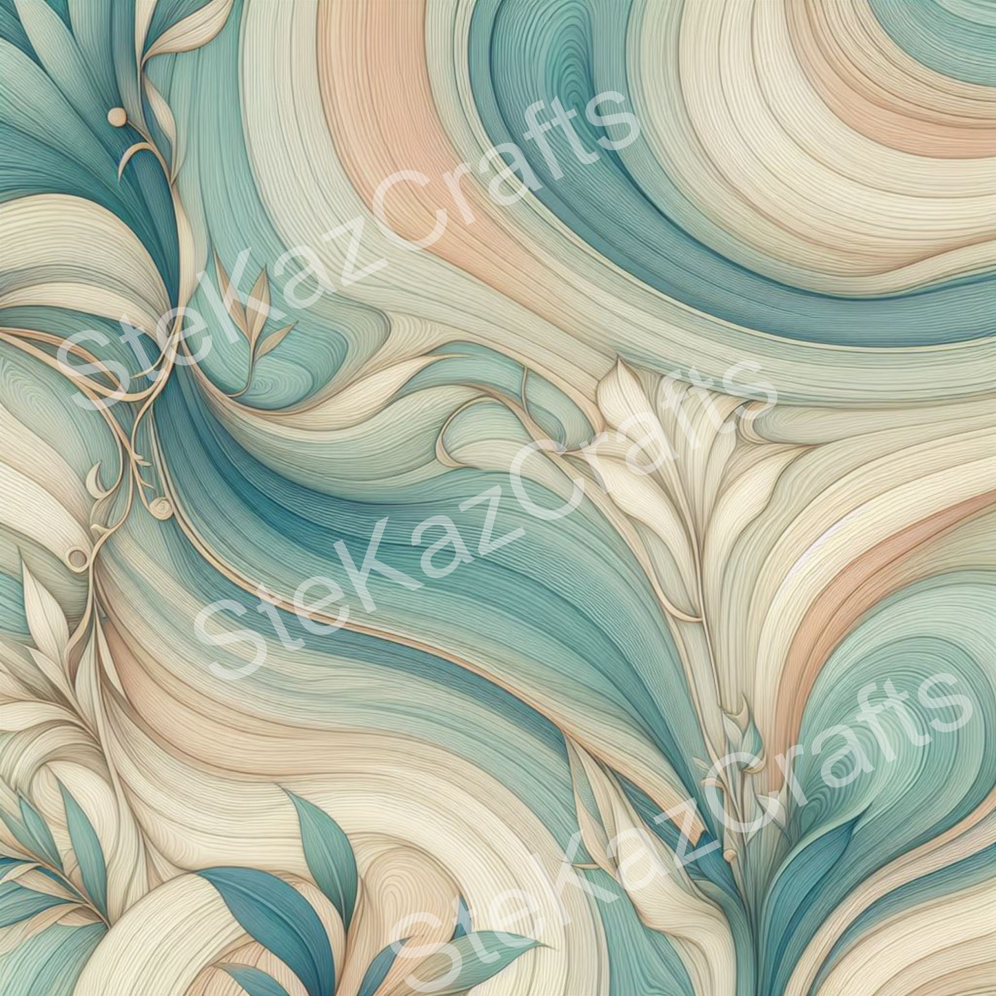 Paper pack Woodgrain Bouquet 004