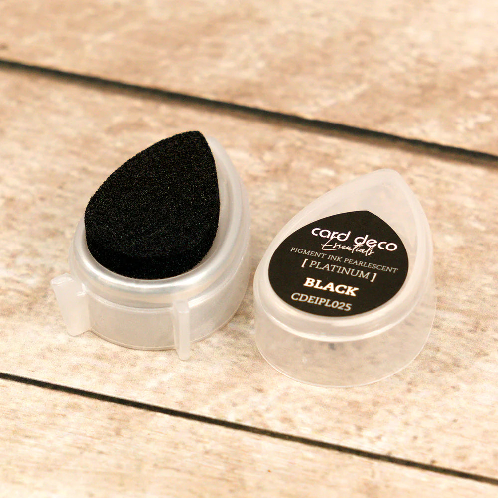Card Deco Essentials Fast-Drying Pigment Ink Pearlescent Black
