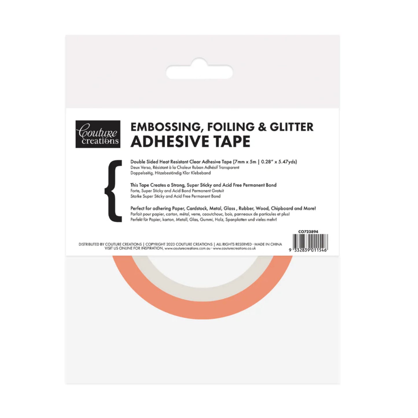 Embossing, Foil and Glitter Tape