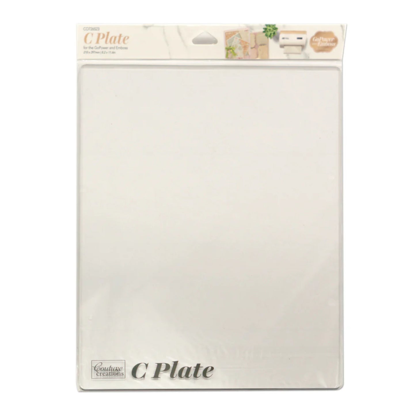 GoPower and Emboss C plate