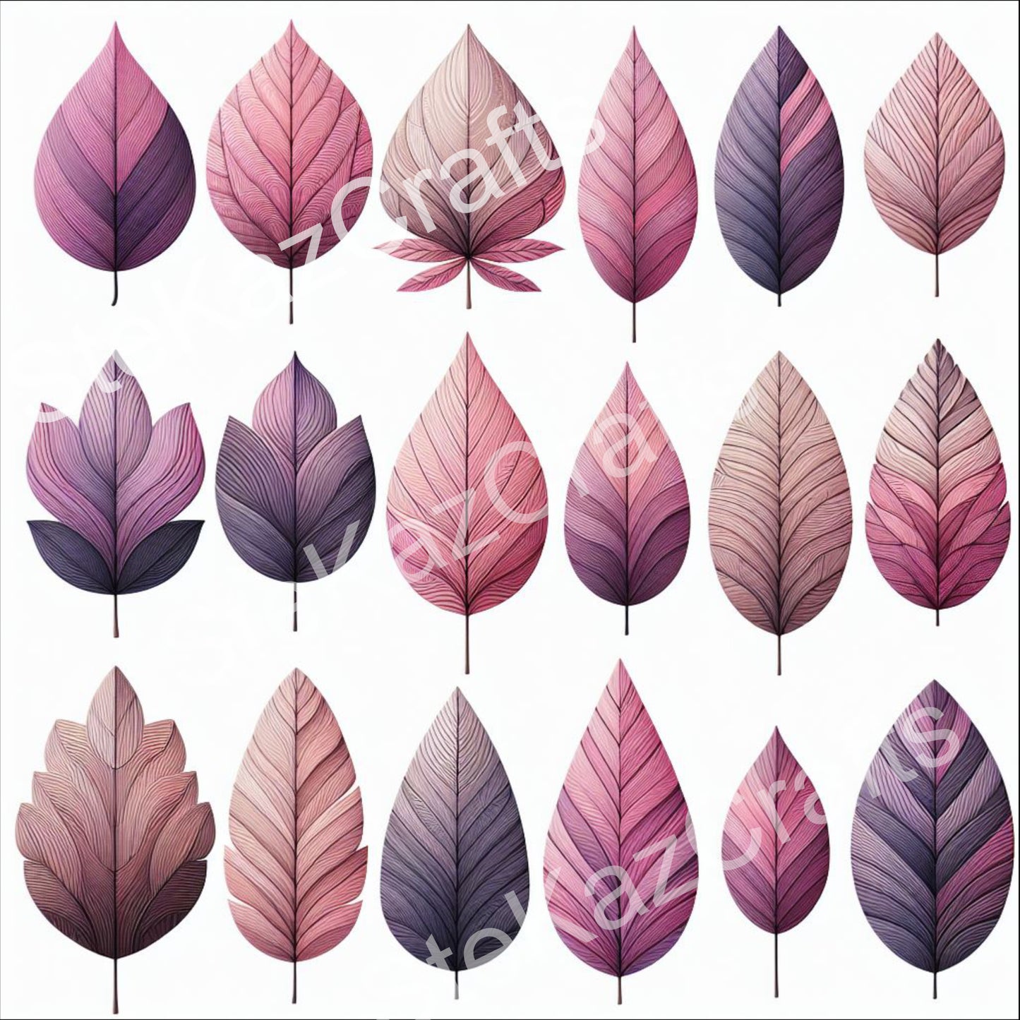 Paper pack Woodgrain Bouquet 002