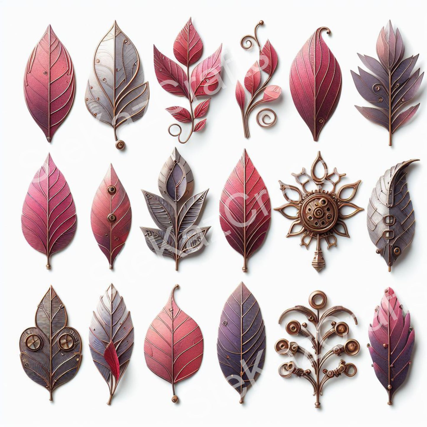 Paper pack Woodgrain Bouquet 006