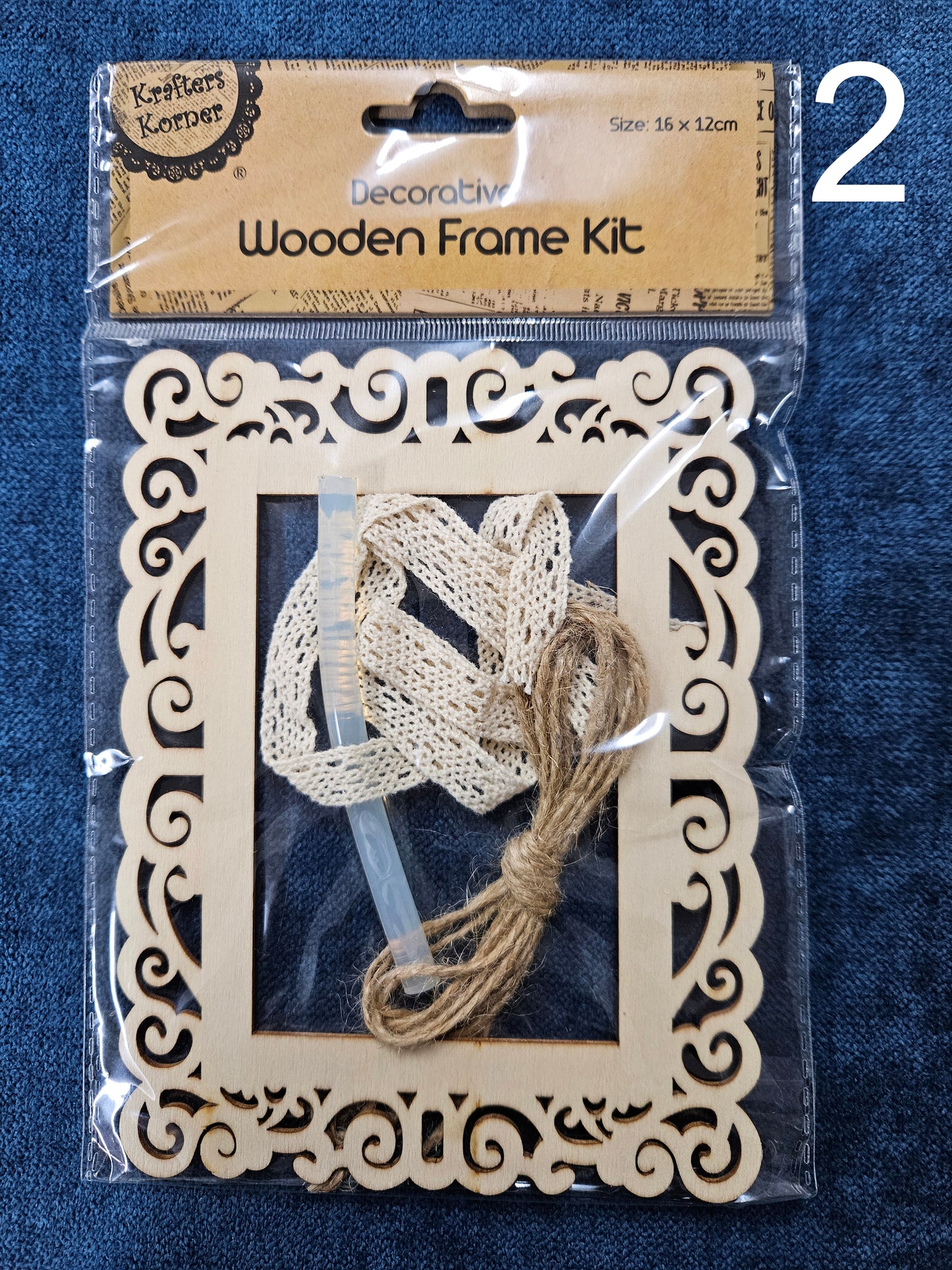 FANCY WOODEN DECORATIVE FRAME
