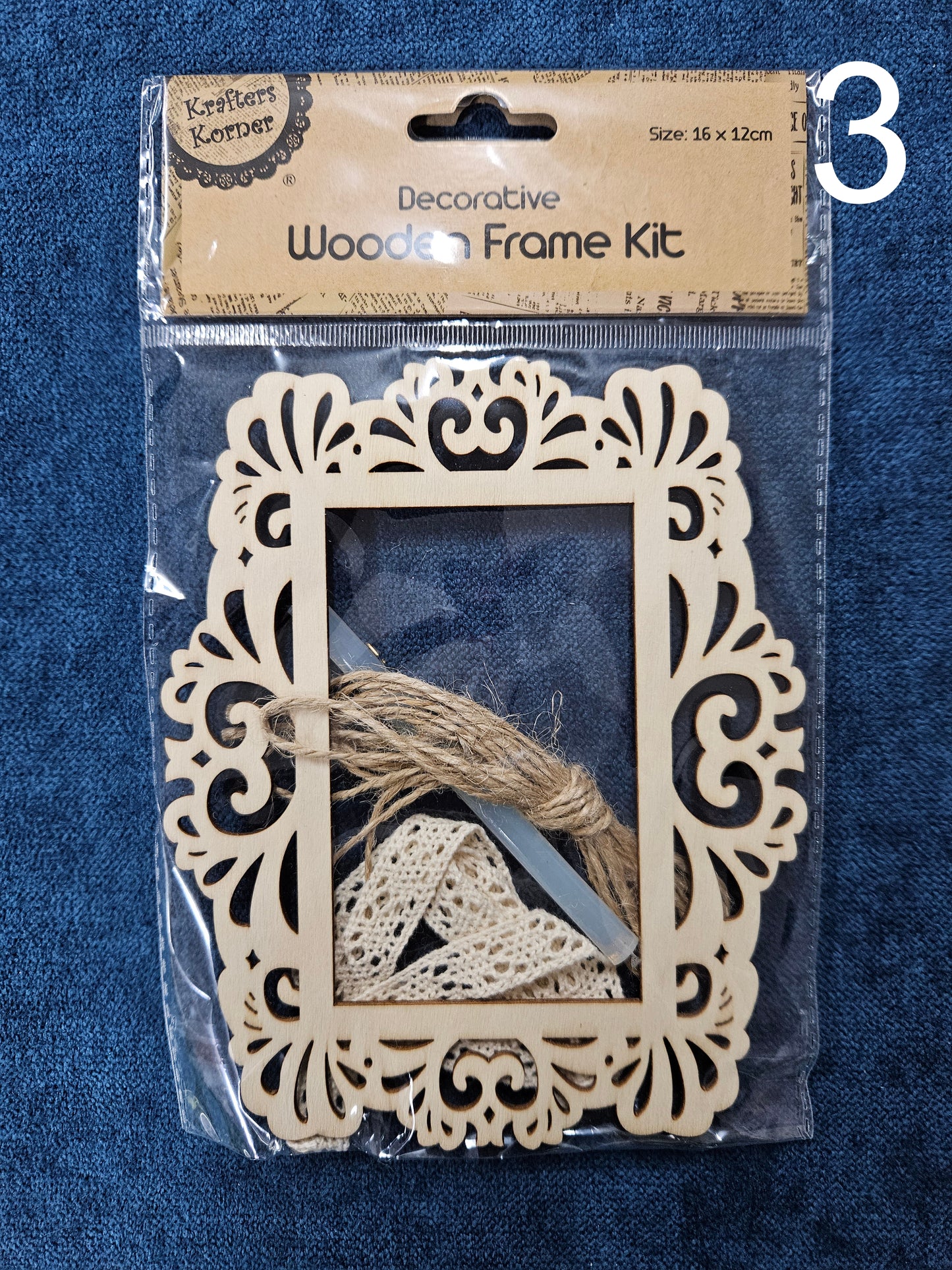 FANCY WOODEN DECORATIVE FRAME