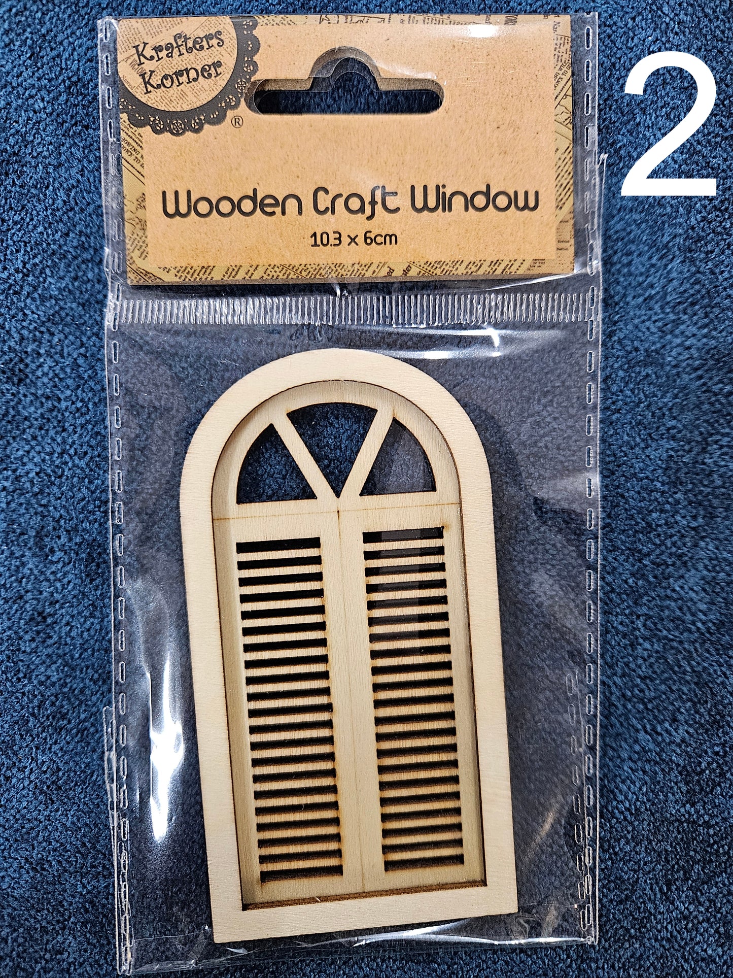 Wooden Craft Window