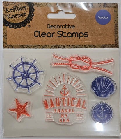 DECORATIVE CLEAR STAMP