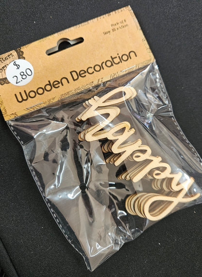 Wooden Decorations