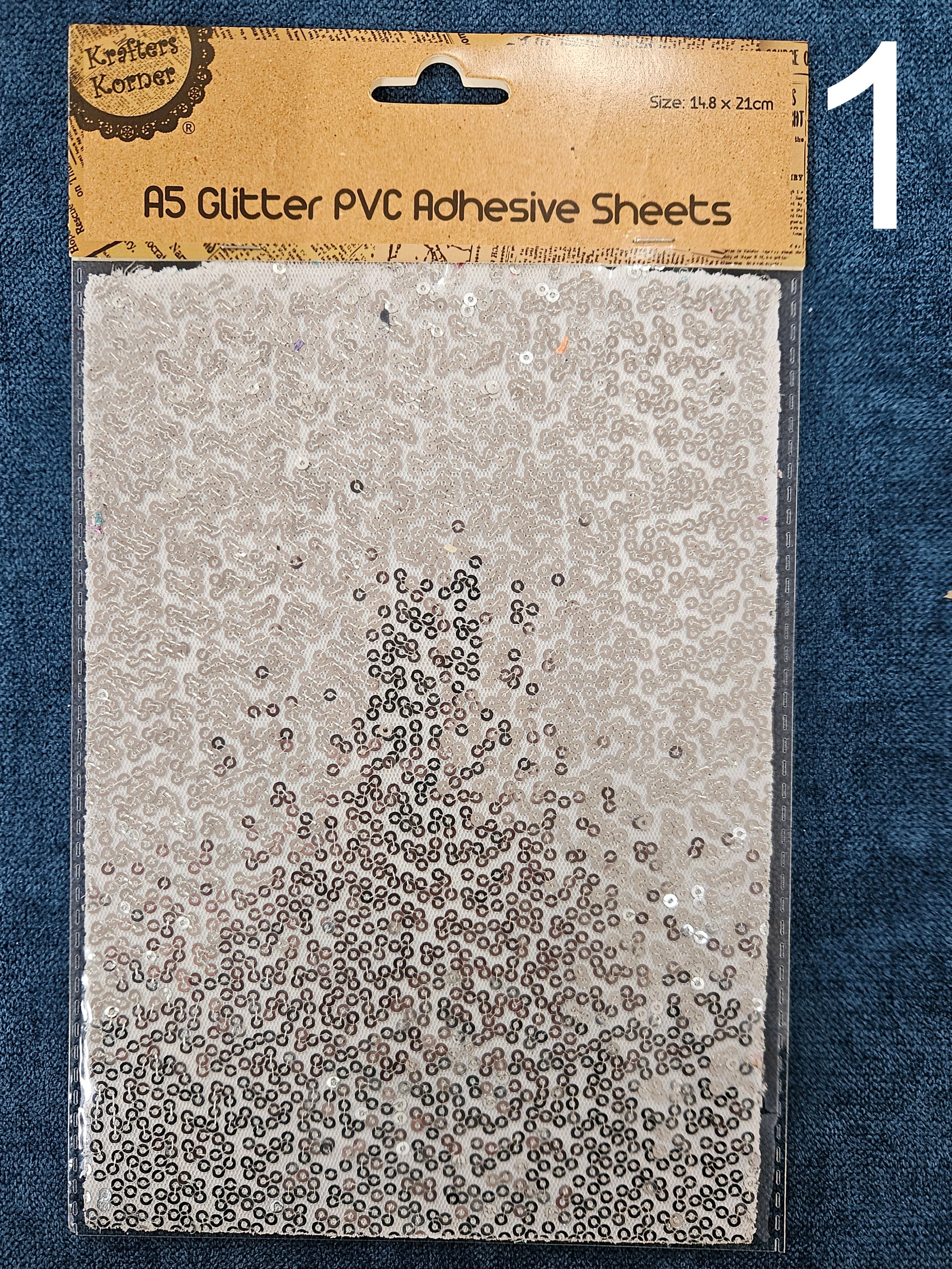 Adhesive Glitter PVC Adhesive sheet